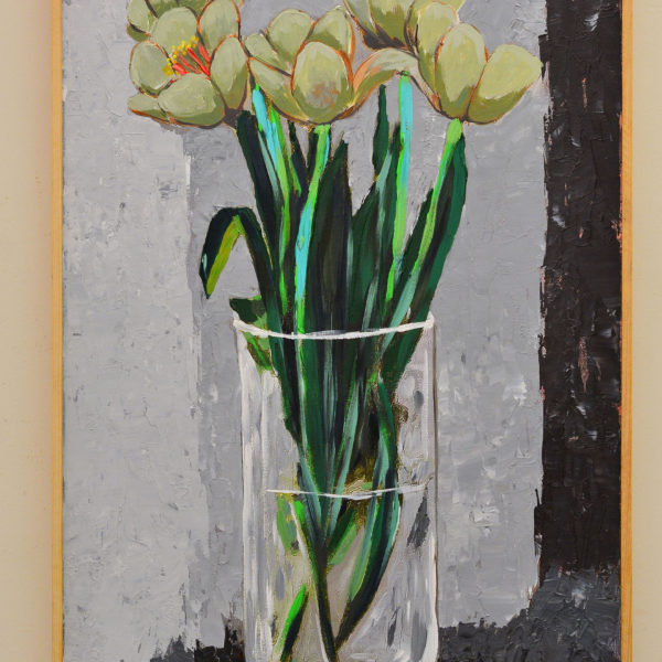 White Flowers in the Vase
