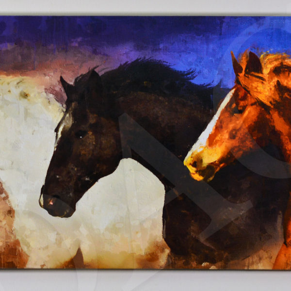Three Horses frame
