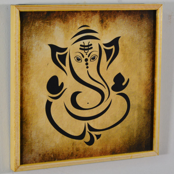 Ganesh - in wooden Frame