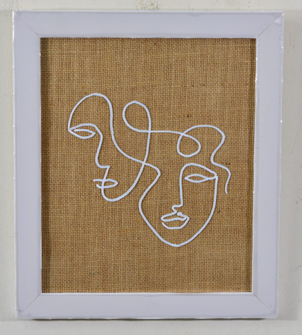 abstract-couple-closeup-sketch-on-glass-in-fibre-frame12x10-inches